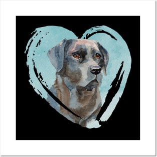 Labrador Retriever Portrait Posters and Art